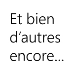 Les possibilités sont infinies. Contactez-moi pour toute autre réalisation.