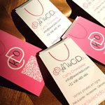 Création du logo, de cartes de visite en forme de sac et de flyers A6 pour La Vie CkdO, projet éphémère de boutique en ligne